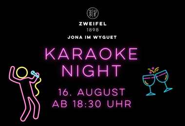 Karaoke Night in Jona im Wy Guet